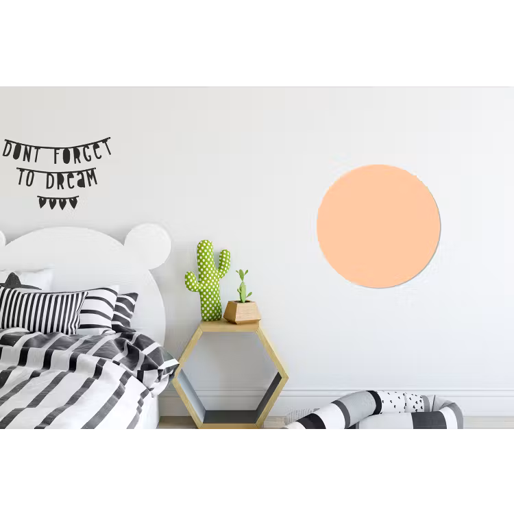 Wandcirkel - Aluminium - Apricot - Blush - Nude — 5