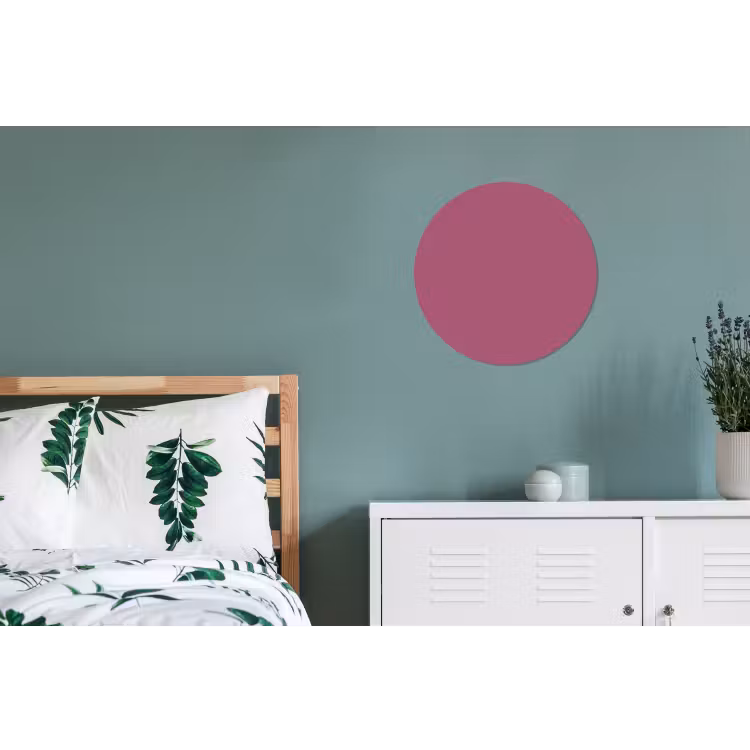 Wandcirkel - Aluminium - Berry - Roze -Pink — 4