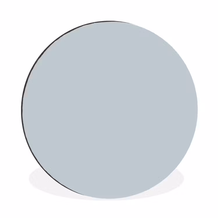 Wandcirkel - Aluminium - Blue - Bay - Blauw — 1