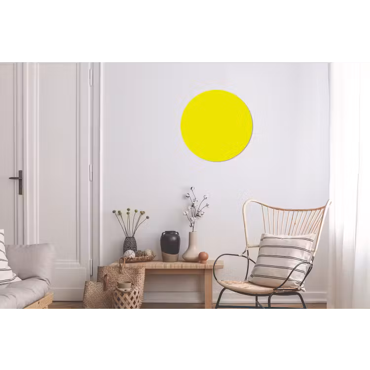 Wandcirkel - Aluminium - Bright - Canary - Geel — 2