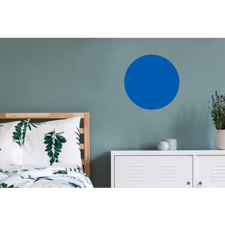 Wandcirkel - Aluminium - Classic - Azure - Blauw — 4