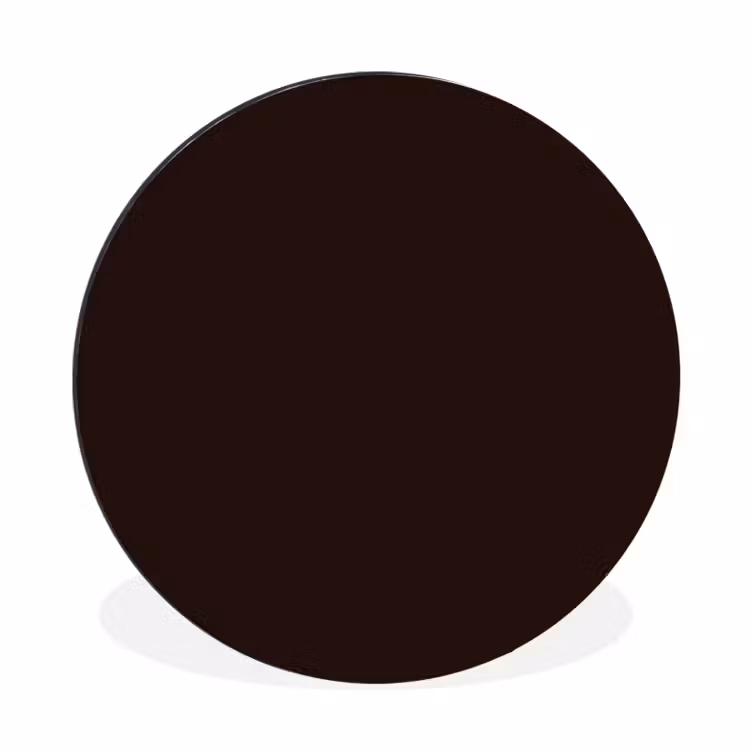 Wandcirkel - Aluminium - Deep - Obsidian - Bruin — 1
