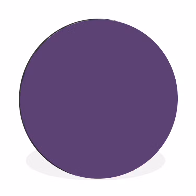 Wandcirkel - Aluminium - Deep - Plum - Paars — 1