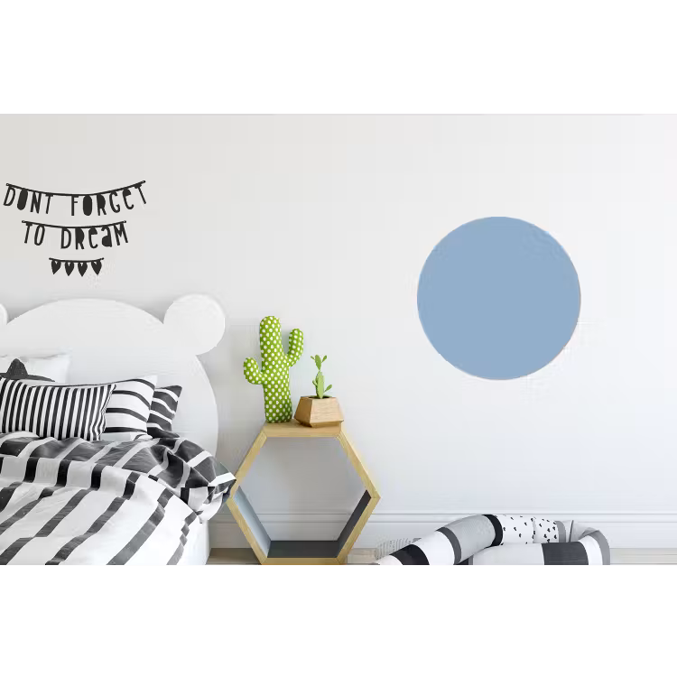 Wandcirkel - Aluminium - Dusty - Denim - Blauw — 5