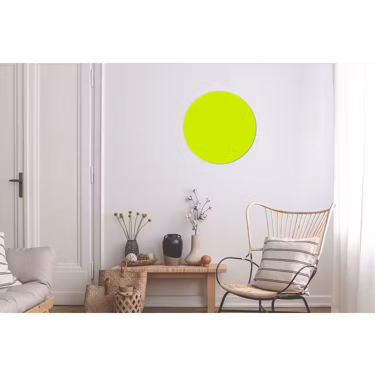 Wandcirkel - Aluminium - Electric - Lemon - Geel — 2