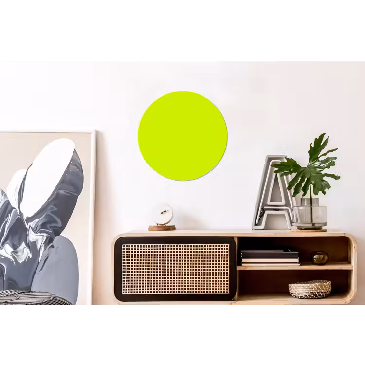 Wandcirkel - Aluminium - Electric - Lemon - Geel — 3