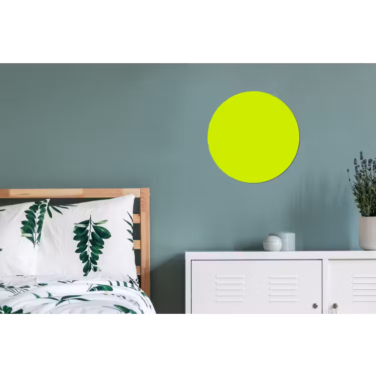 Wandcirkel - Aluminium - Electric - Lemon - Geel — 4