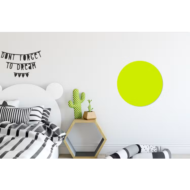 Wandcirkel - Aluminium - Electric - Lemon - Geel — 5