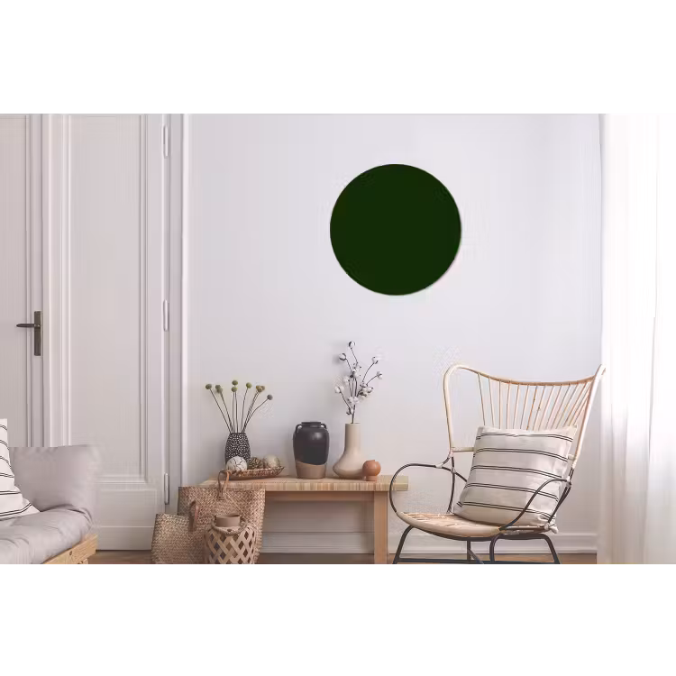 Wandcirkel - Aluminium - Forest - Green - Groen — 2