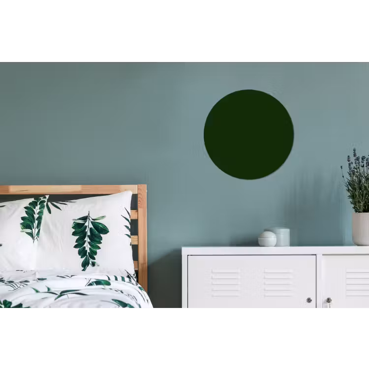 Wandcirkel - Aluminium - Forest - Green - Groen — 4