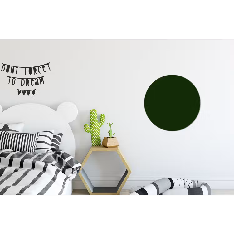 Wandcirkel - Aluminium - Forest - Green - Groen — 5