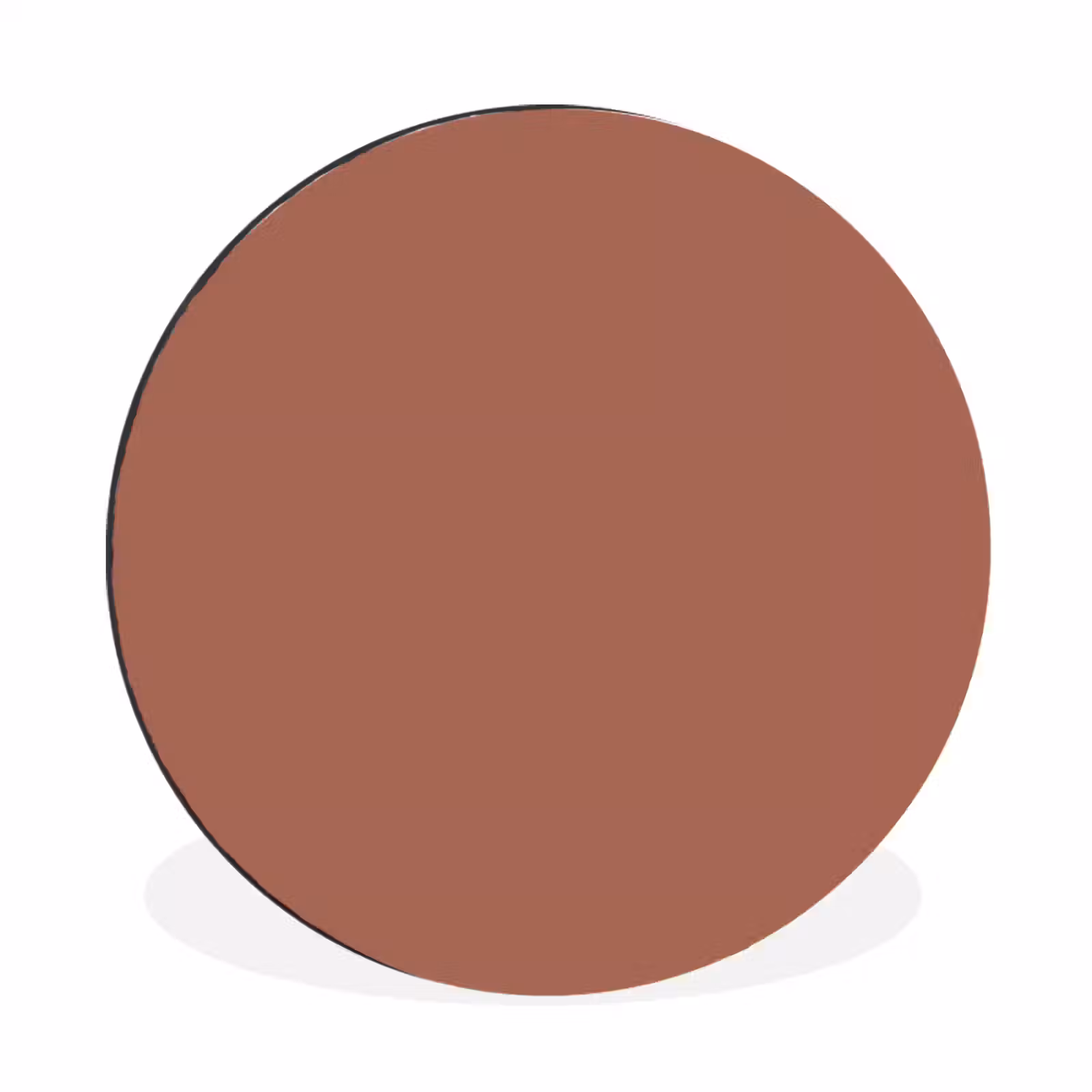 Wandcirkel - Aluminium - Baked - Earth - Oranje — 1