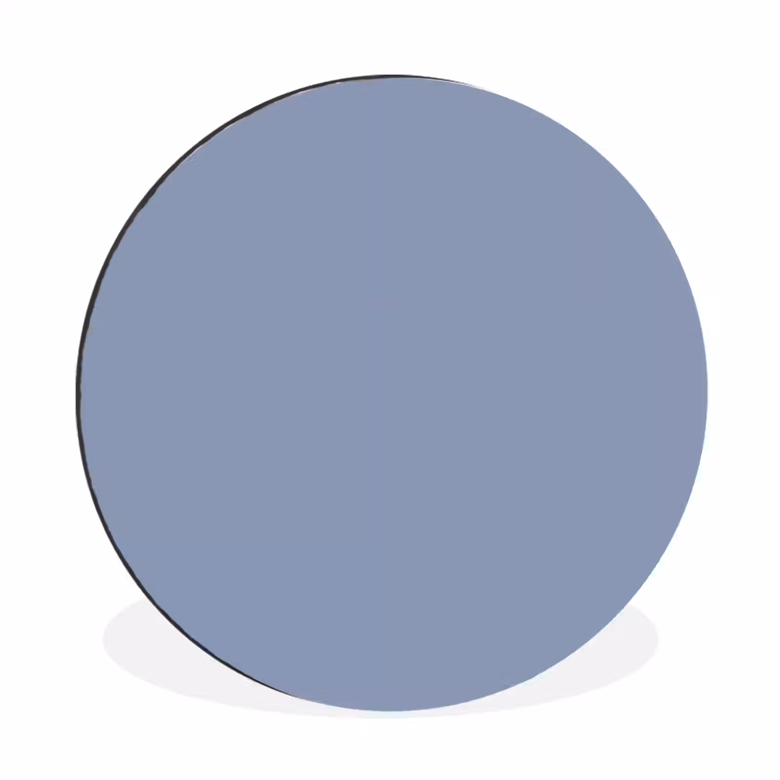 Wandcirkel - Aluminium - Canary - Champ - Blauw — 1