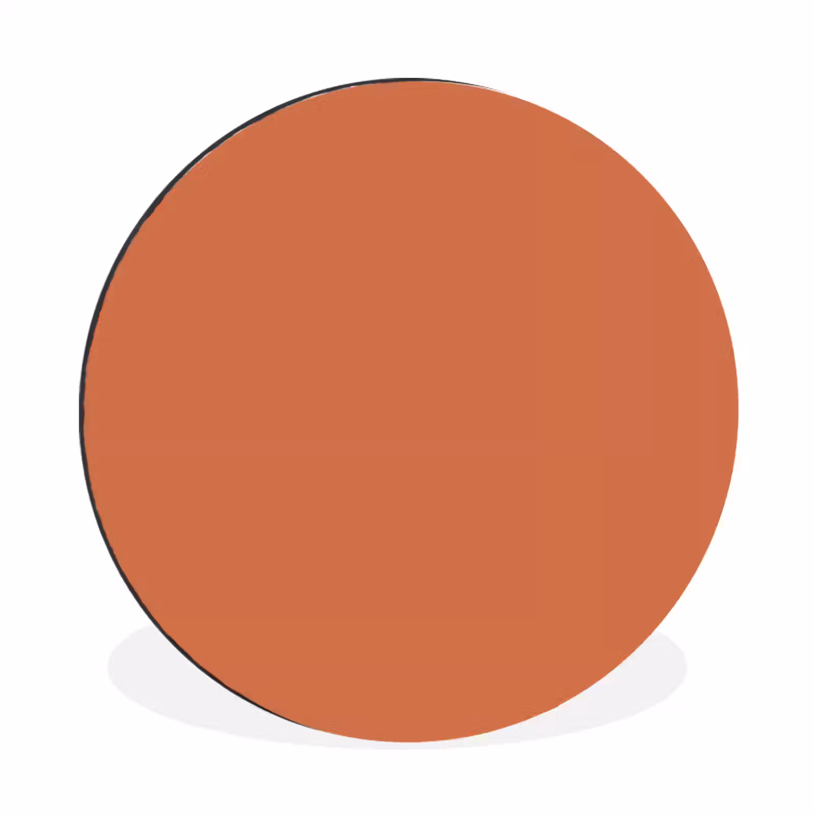 Wandcirkel - Aluminium - Classic - Terracotta - Oranje — 1