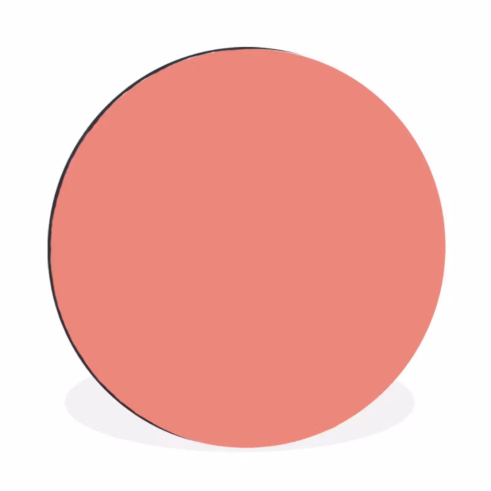 Wandcirkel - Aluminium - Coral - Reef - Rood — 1
