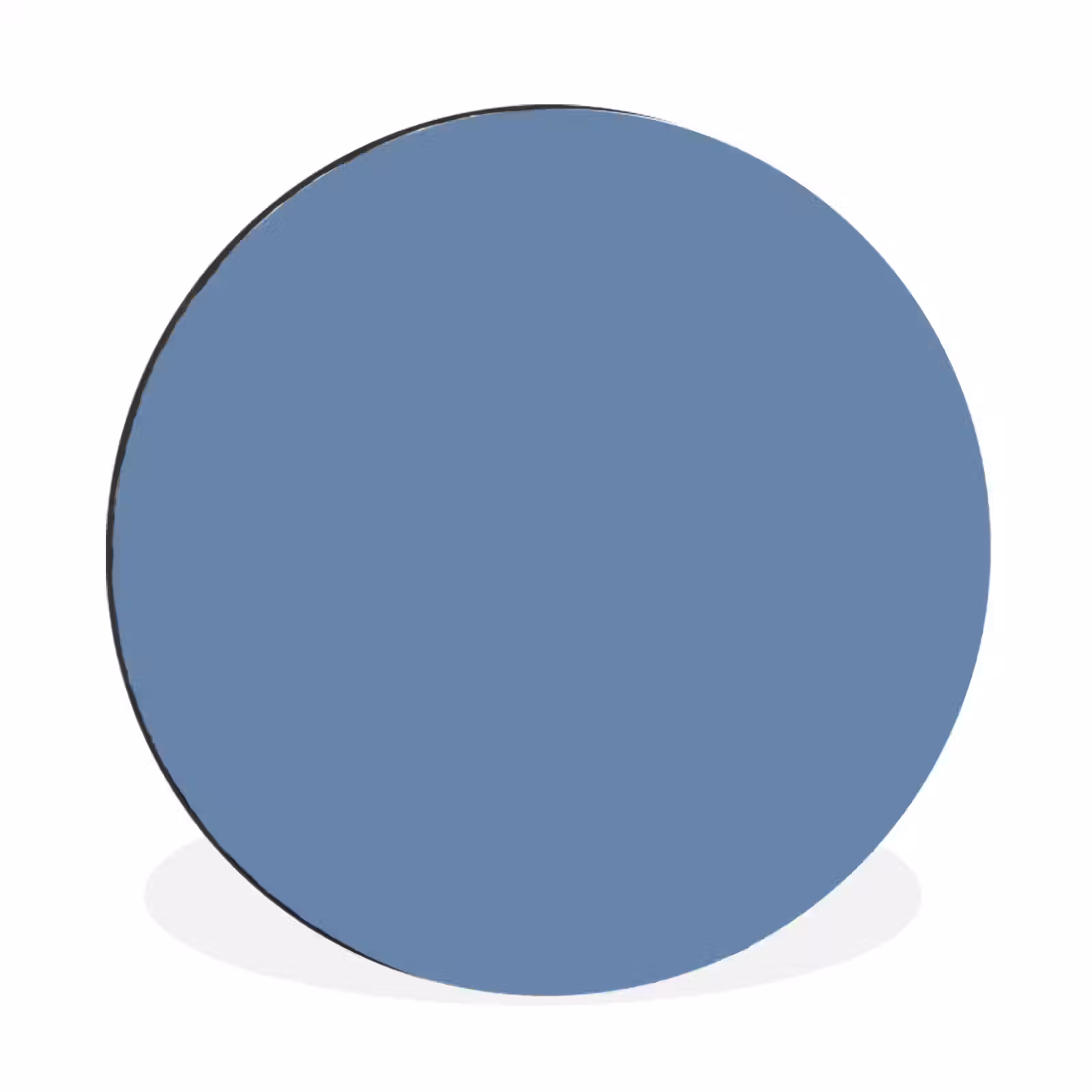 Wandcirkel - Aluminium - Denim - Breeze - Blauw — 1