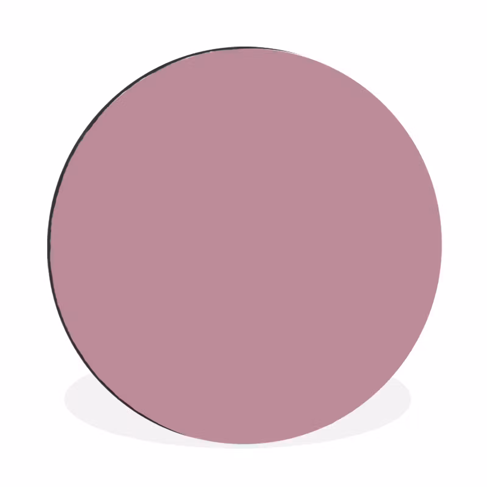 Wandcirkel - Aluminium - Dusty - Mauve - Paars — 1