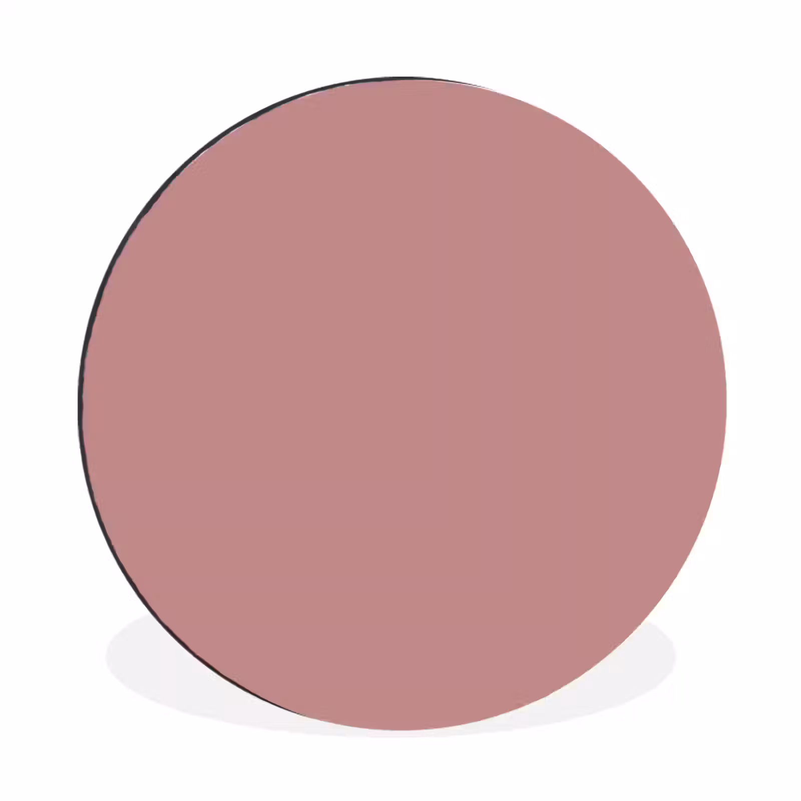 Wandcirkel - Aluminium - Dusty - Rose - Roze — 1