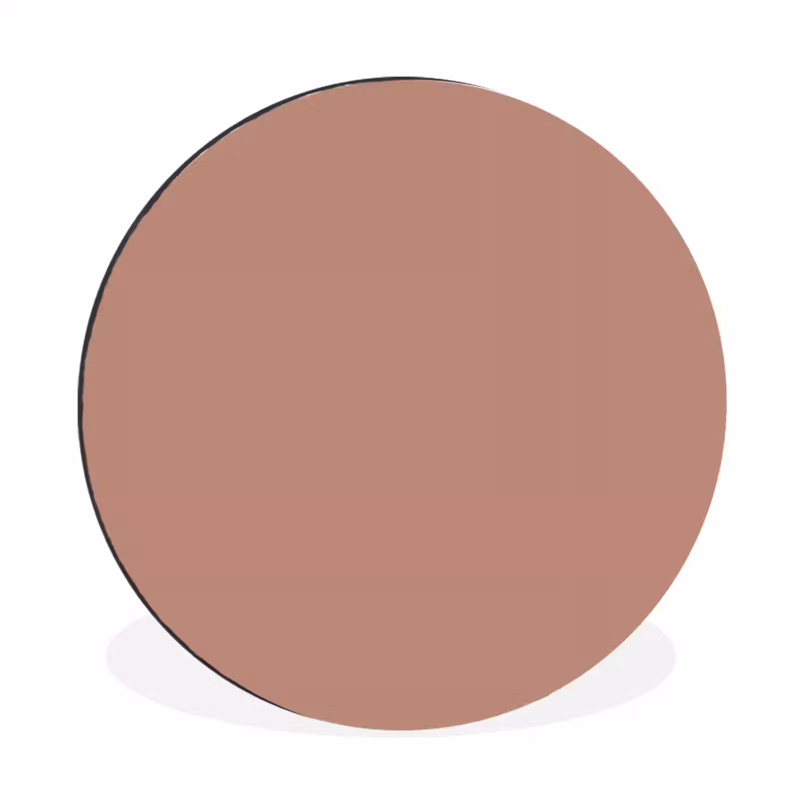 Wandcirkel - Aluminium - Earthy - Blusher - Roze — 1