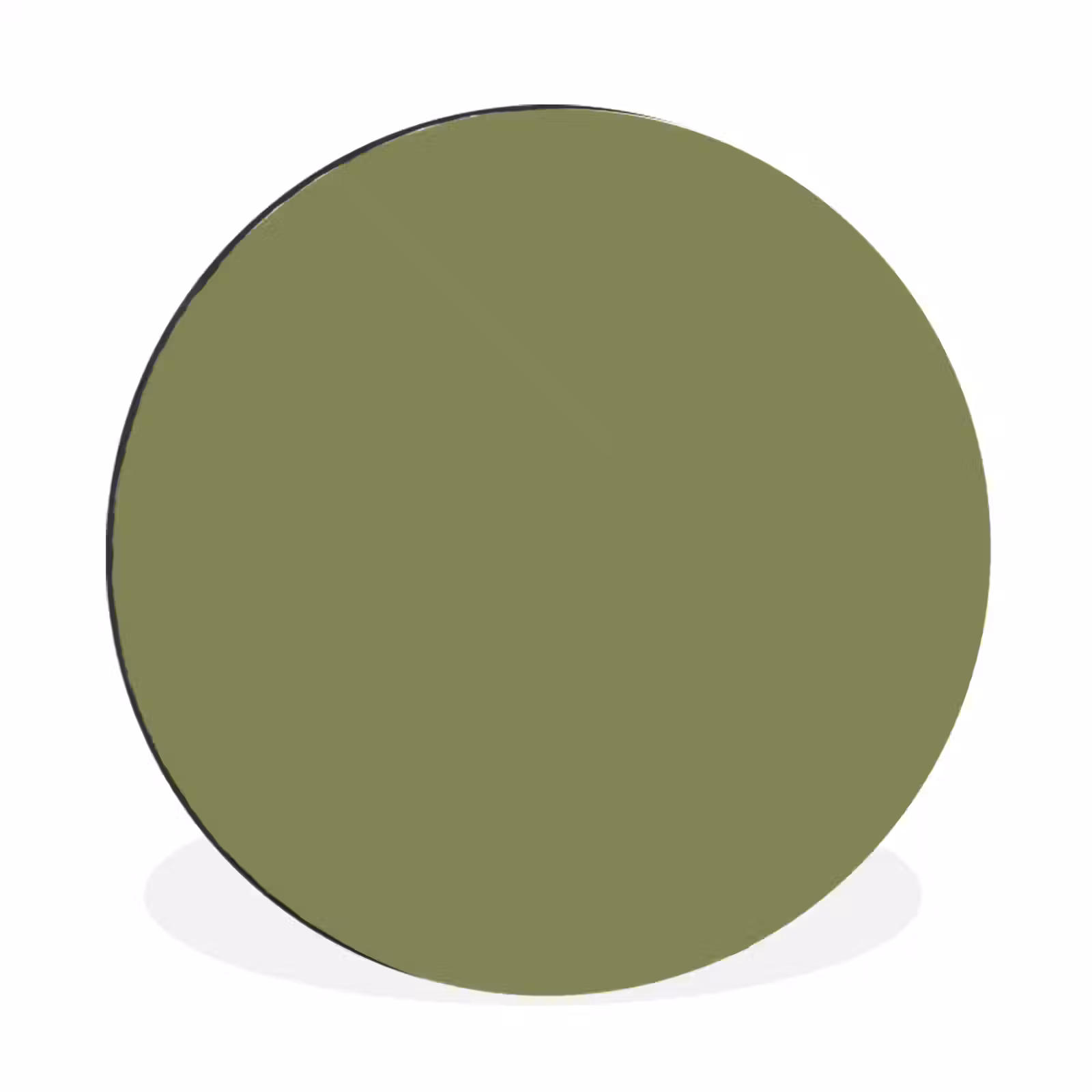 Wandcirkel - Aluminium - Herbal - Matcha - Groen — 1