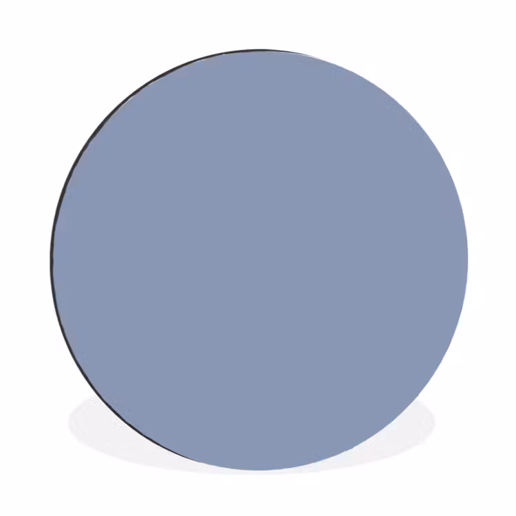Wandcirkel - Aluminium - Canary - Champ - Blauw — 1