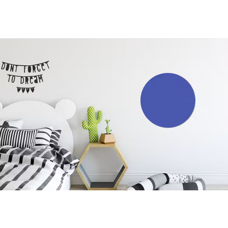 Wandcirkel - Aluminium - Chinese - Blue - Blauw — 5