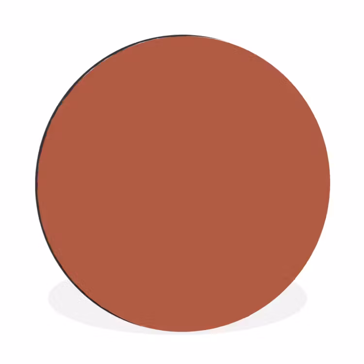 Wandcirkel - Aluminium - Copperhead - Oranje - Bruin — 1