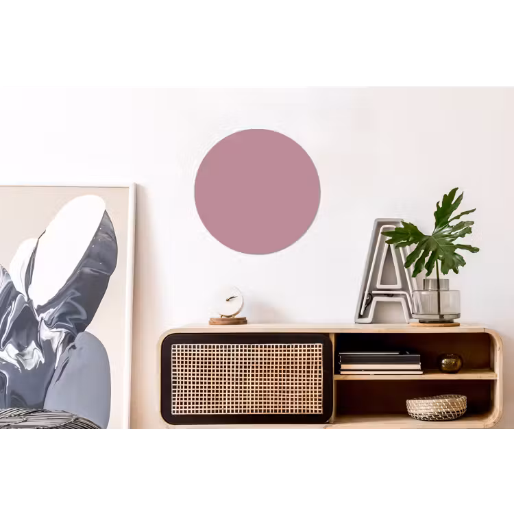 Wandcirkel - Aluminium - Dusty - Mauve - Paars — 3