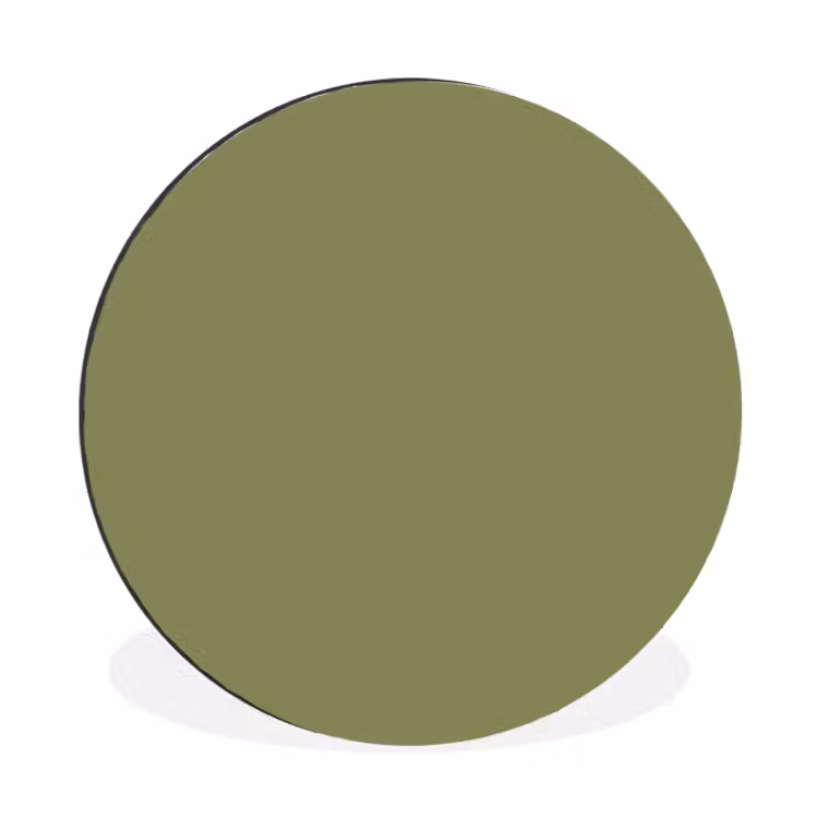 Wandcirkel - Aluminium - Herbal - Matcha - Groen — 1