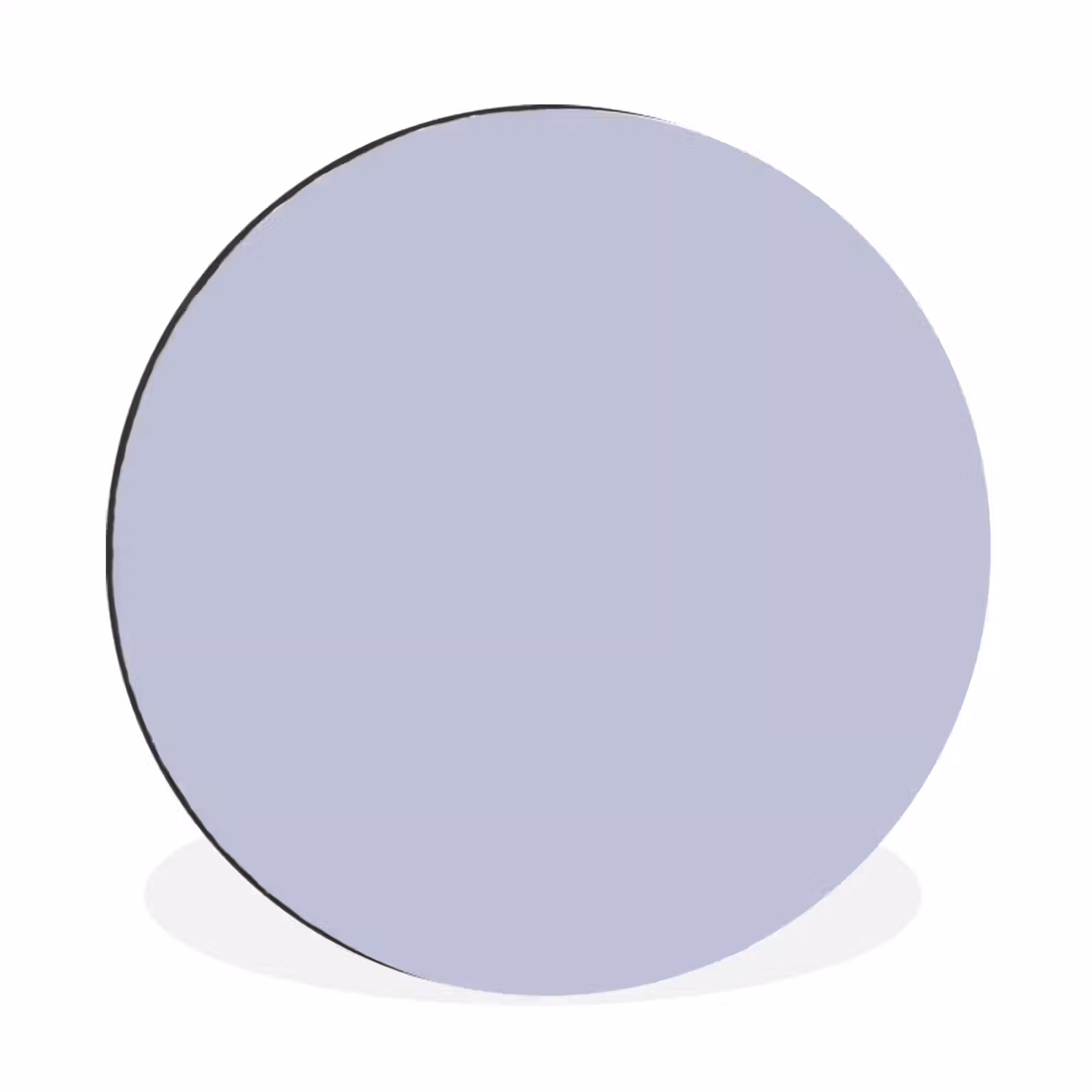 Wandcirkel - Aluminium - Chalky - Lavender - Paars — 1