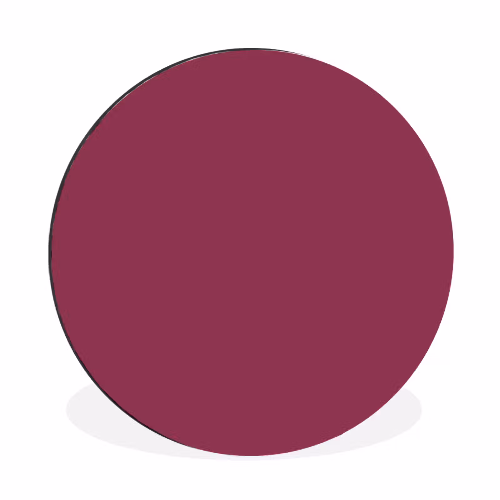 Wandcirkel - Aluminium - Deep - Rasberry - Rood — 1