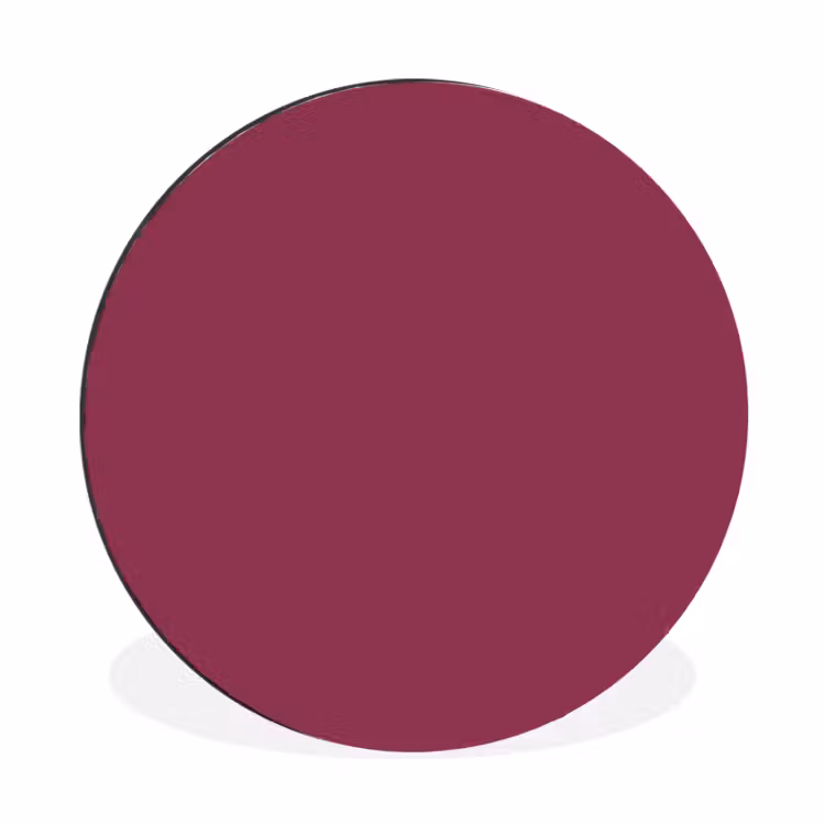 Wandcirkel - Aluminium - Deep - Rasberry - Rood — 1