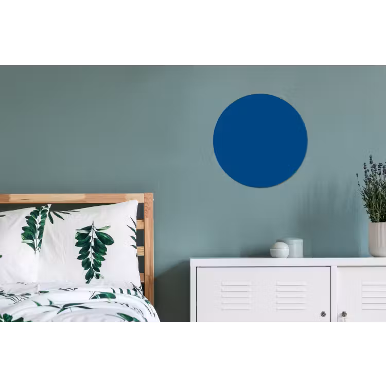Wandcirkel - Aluminium - Free - Groove - Blauw — 4