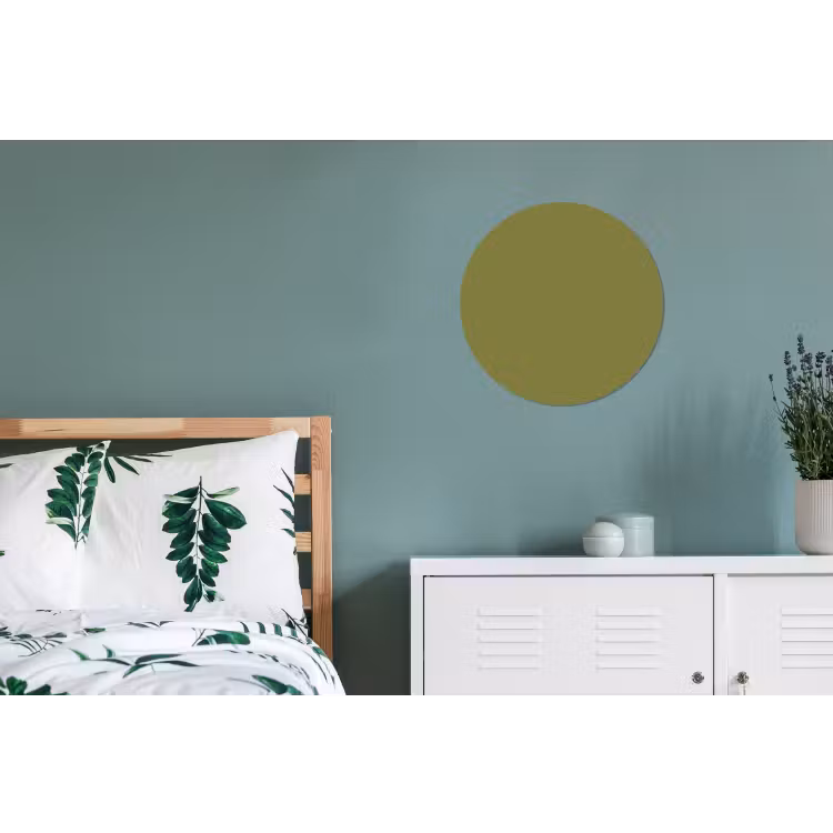 Wandcirkel - Aluminium - Juniper - Groen - Organisch — 4