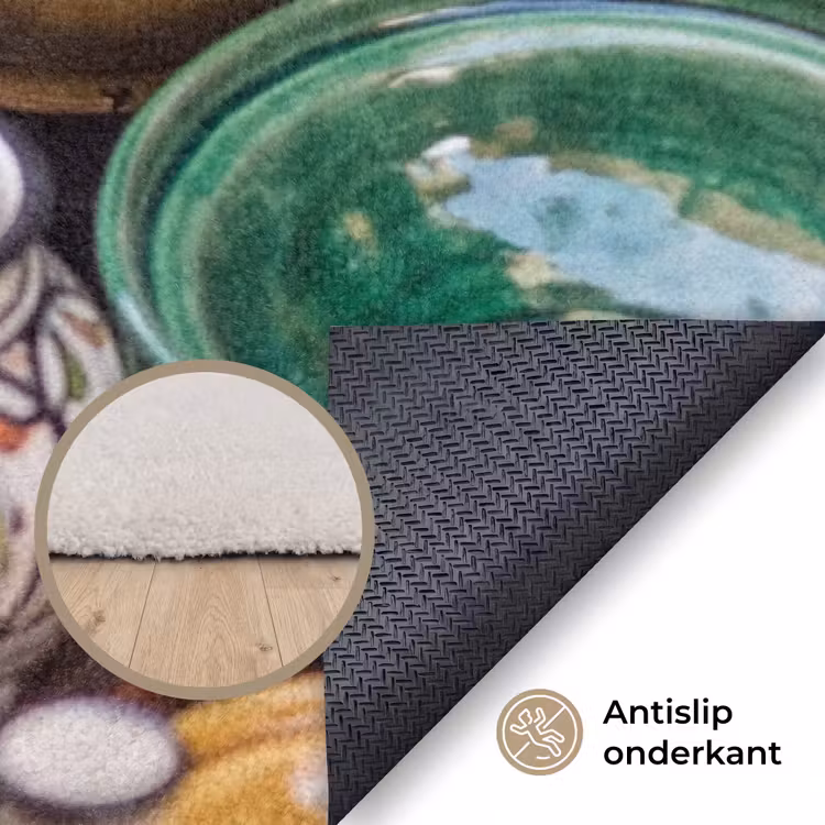 Vloerkleed - Aardewerk - Kleurrijk - Patroon — 3