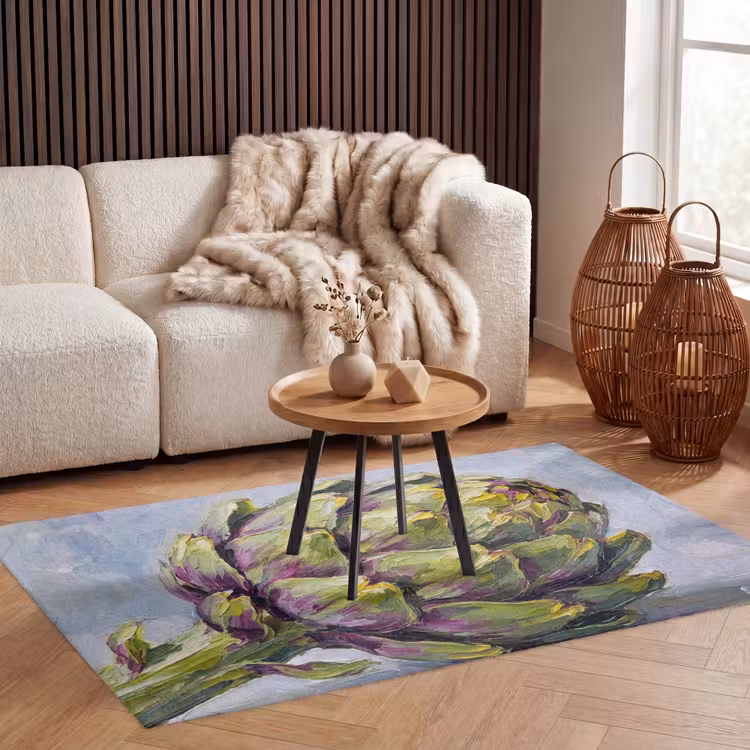 Vloerkleed - Eten - Artisjok - Modern — 4