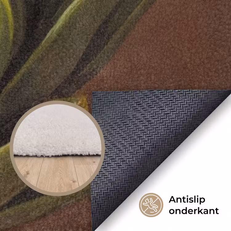 Vloerkleed - Groente - Artisjok - Groen — 3