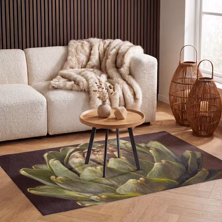 Vloerkleed - Groente - Artisjok - Groen — 4