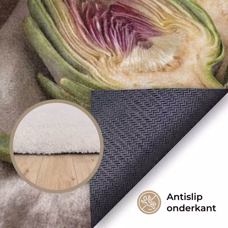 Vloerkleed - Groenten - Artisjok - Keuken — 3