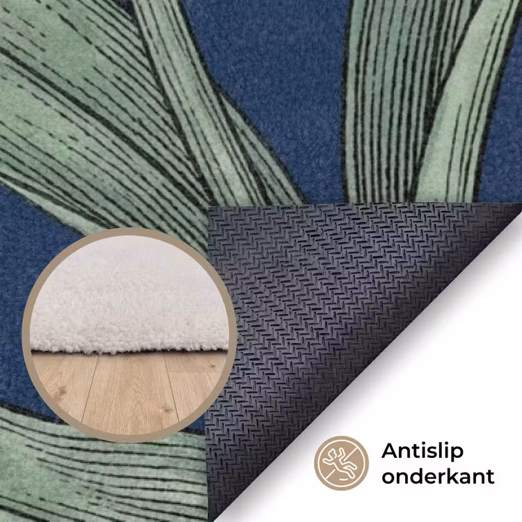 Vloerkleed - Bloemen - Botanisch - Patroon — 3