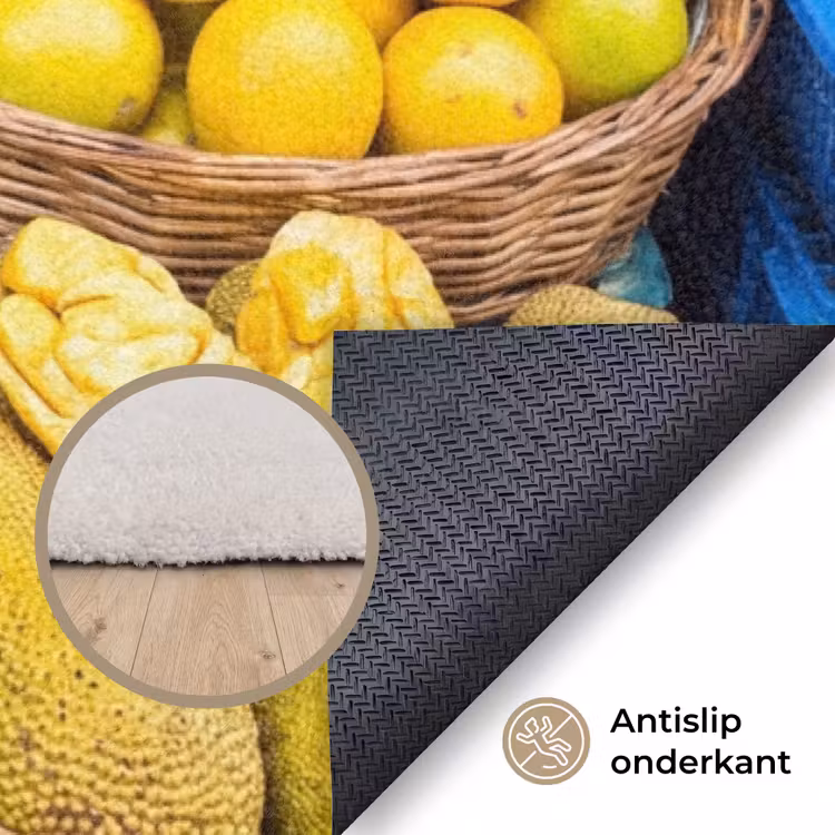 Vloerkleed - Fruit - Markt - Kleurrijk — 3