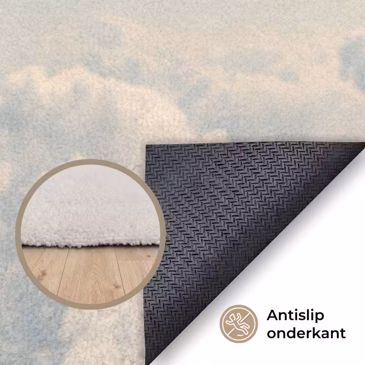 Vloerkleed - Vrouwen - Duikhouding - Wolken — 3