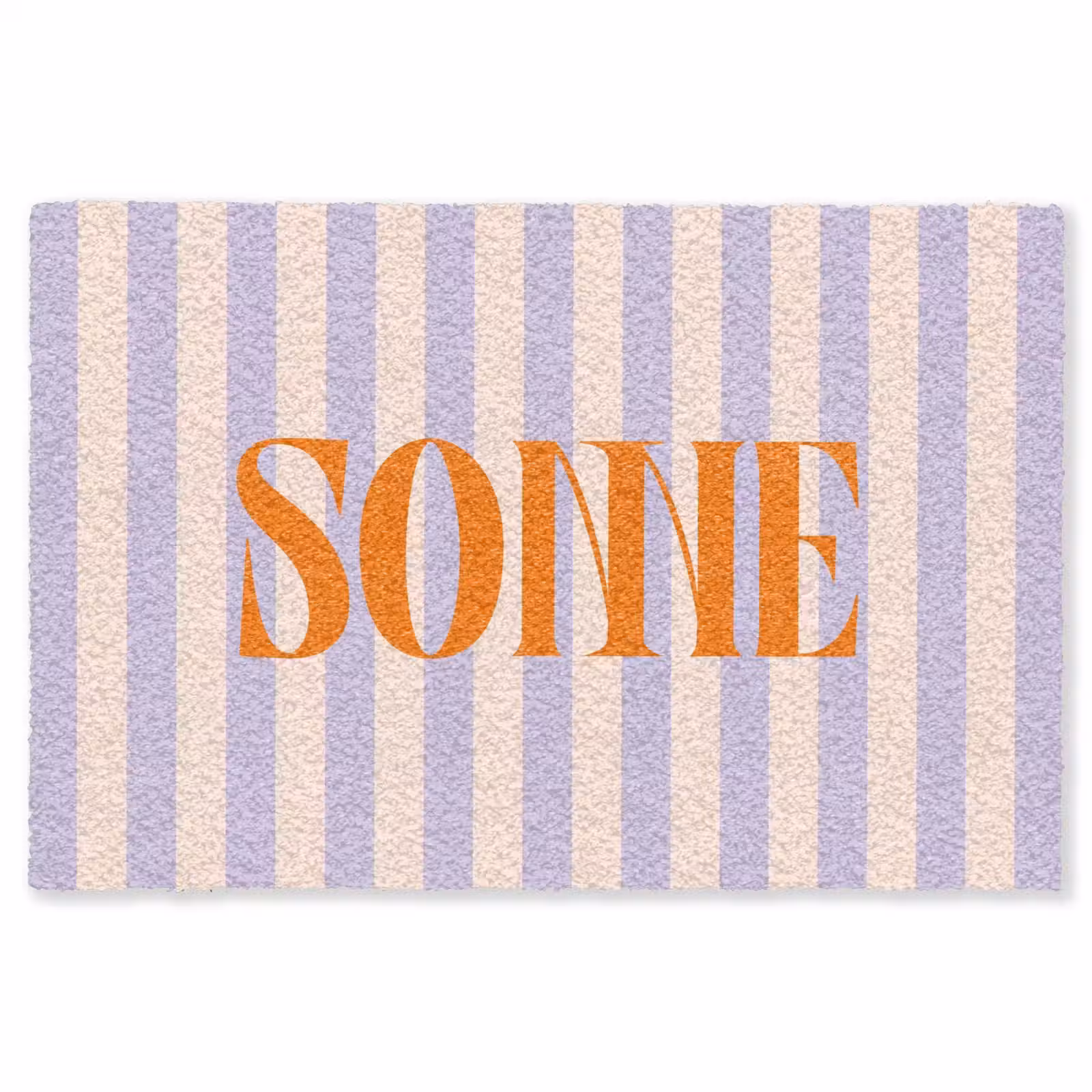 Vloerkleed - Lila - Oranje - Strepen - Sonne — 1