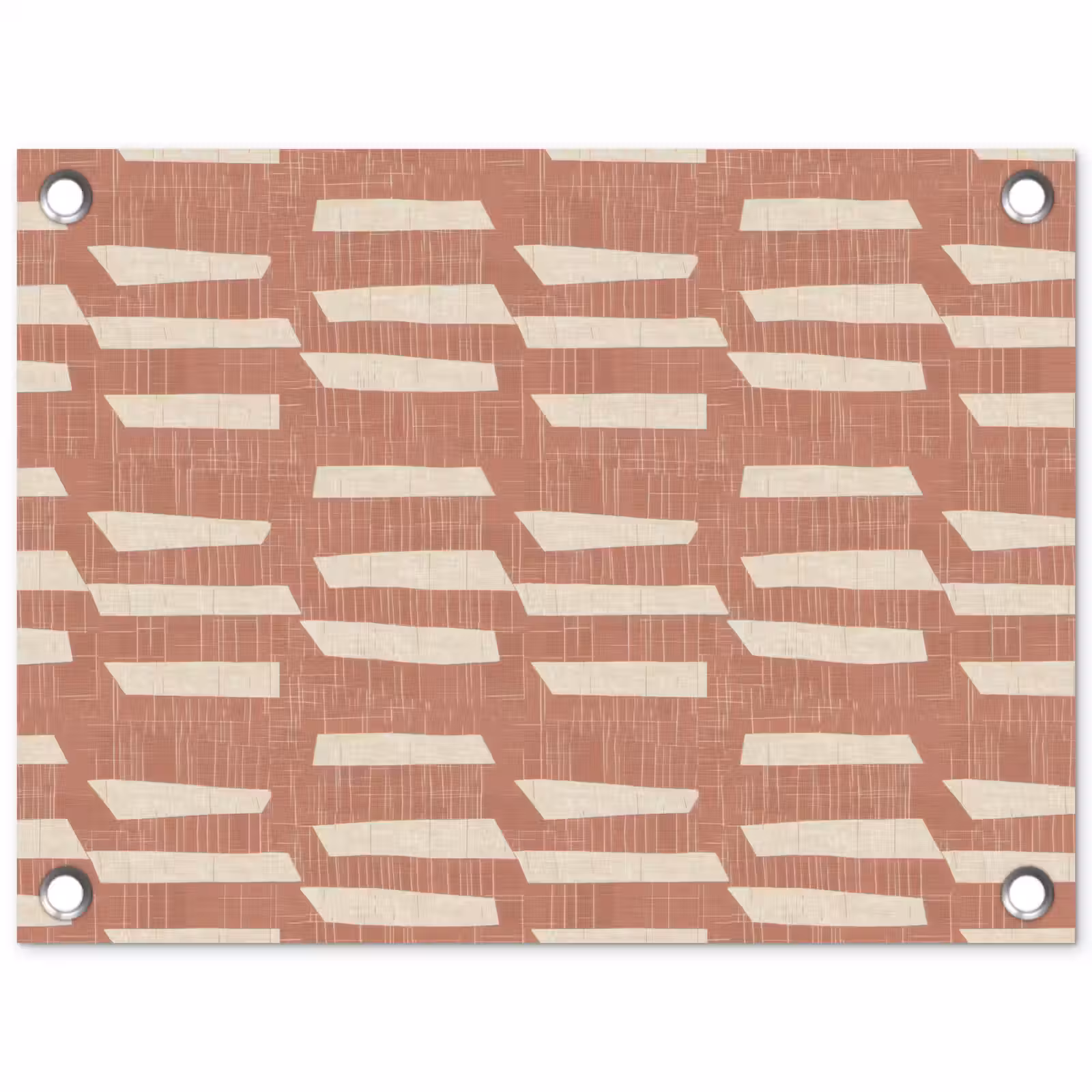 Tuinposter - Terracotta - Abstract - Textuur - Patroon — 1