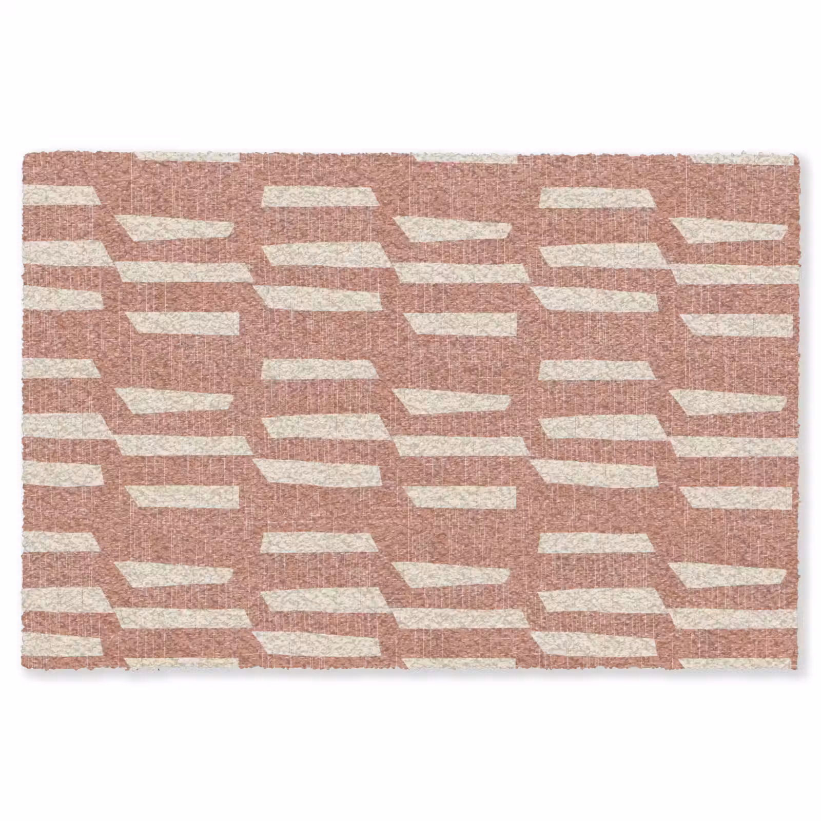 Vloerkleed - Terracotta - Abstract - Textuur - Patroon — 1