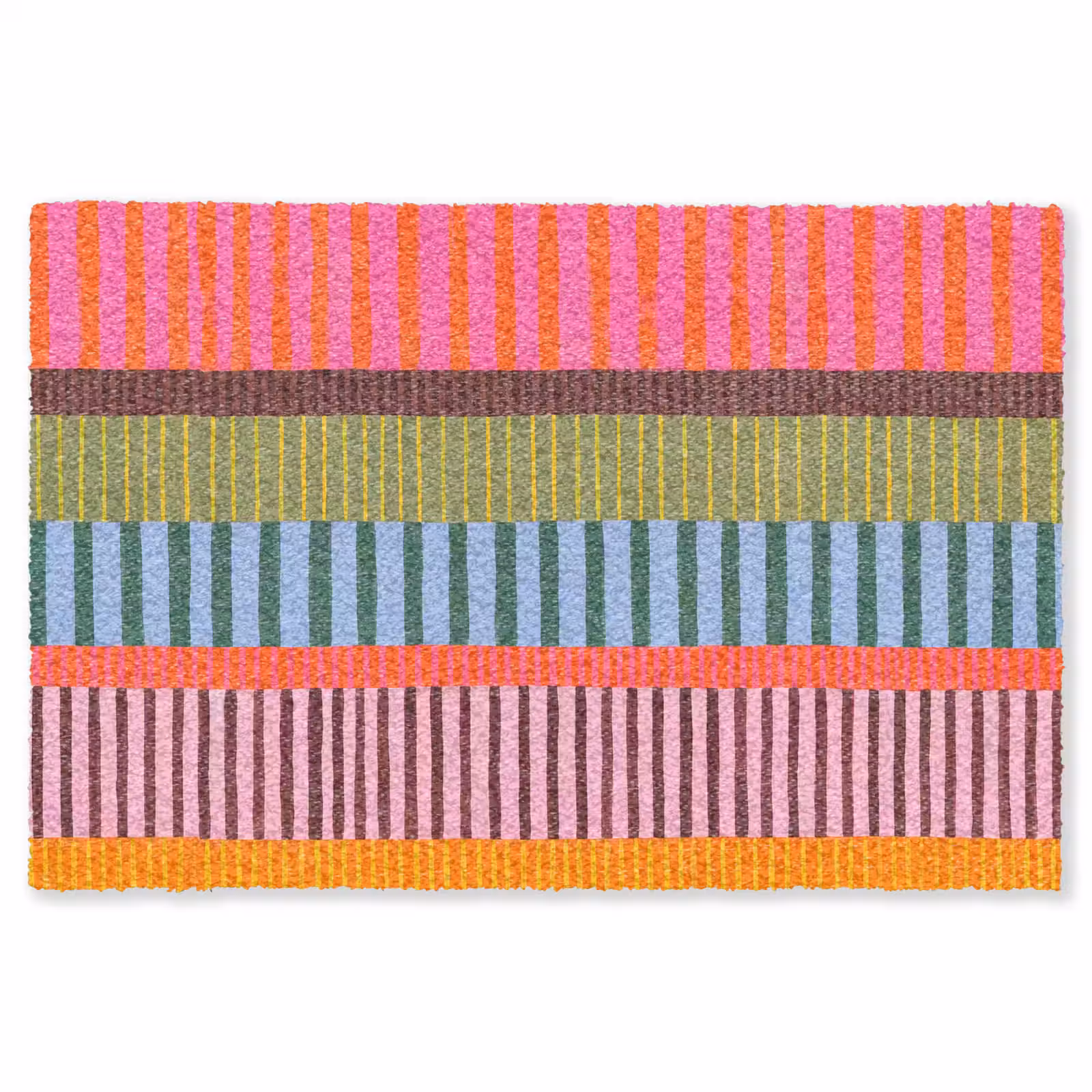 Vloerkleed - Abstract - Strepen - Modern - Kleurrijk - Kunst — 1