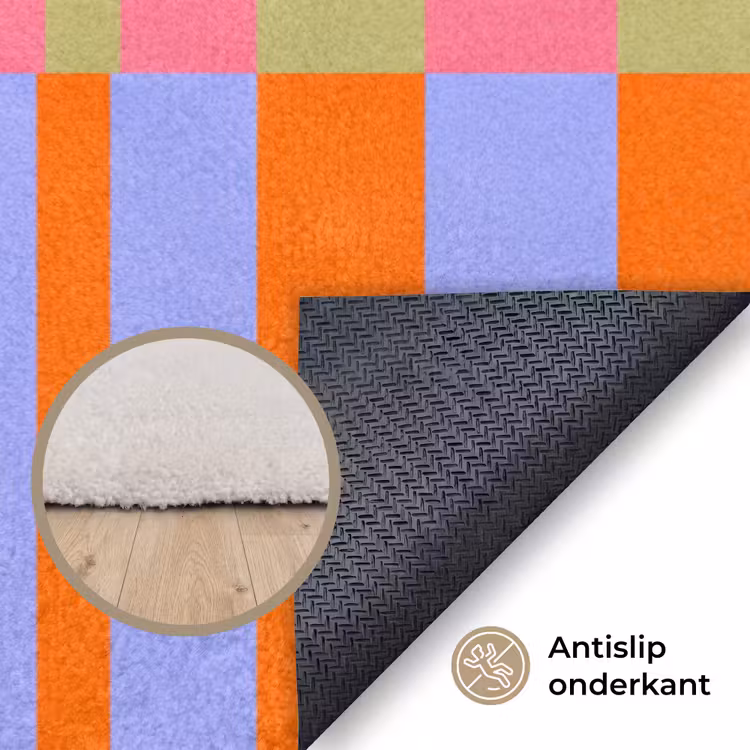 Vloerkleed - Abstract - Patroon - Geometrisch - Kleurrijk - Modern — 3