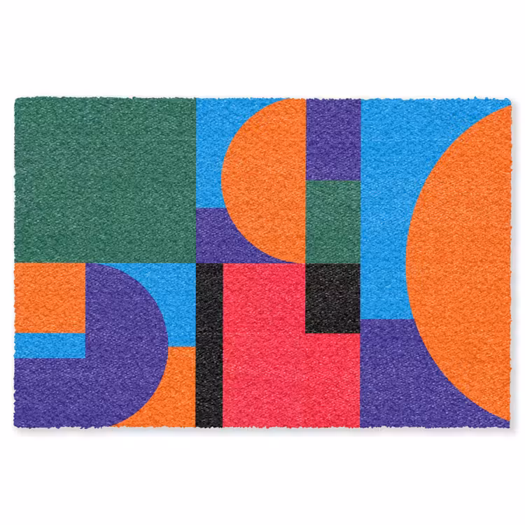 Vloerkleed - Geometrisch - Abstract - Vormen - Kleurrijk - Modern — 1