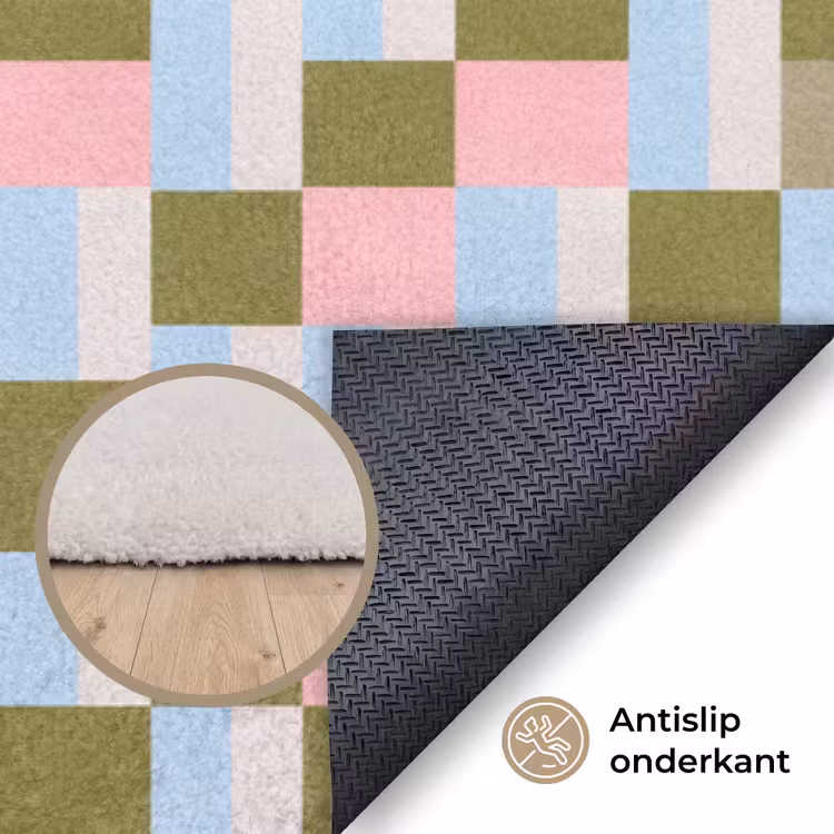 Vloerkleed - Patroon - Geometrisch - Abstract - Kleurrijk - Modern — 3
