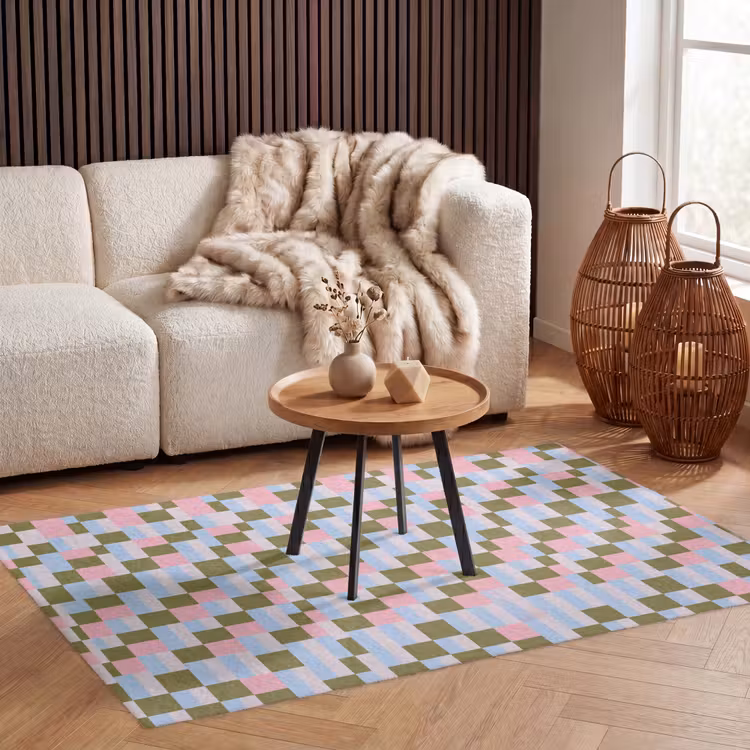 Vloerkleed - Patroon - Geometrisch - Abstract - Kleurrijk - Modern — 4